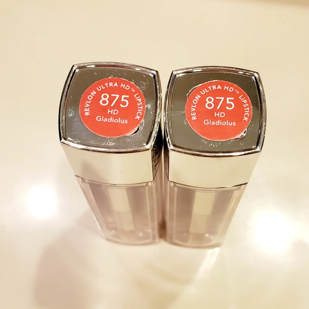 NEW Revlon Lipstick Revlon Ultra HD Lipstick, 875 HD Gladiolus Sealed‎ Lot Of 2